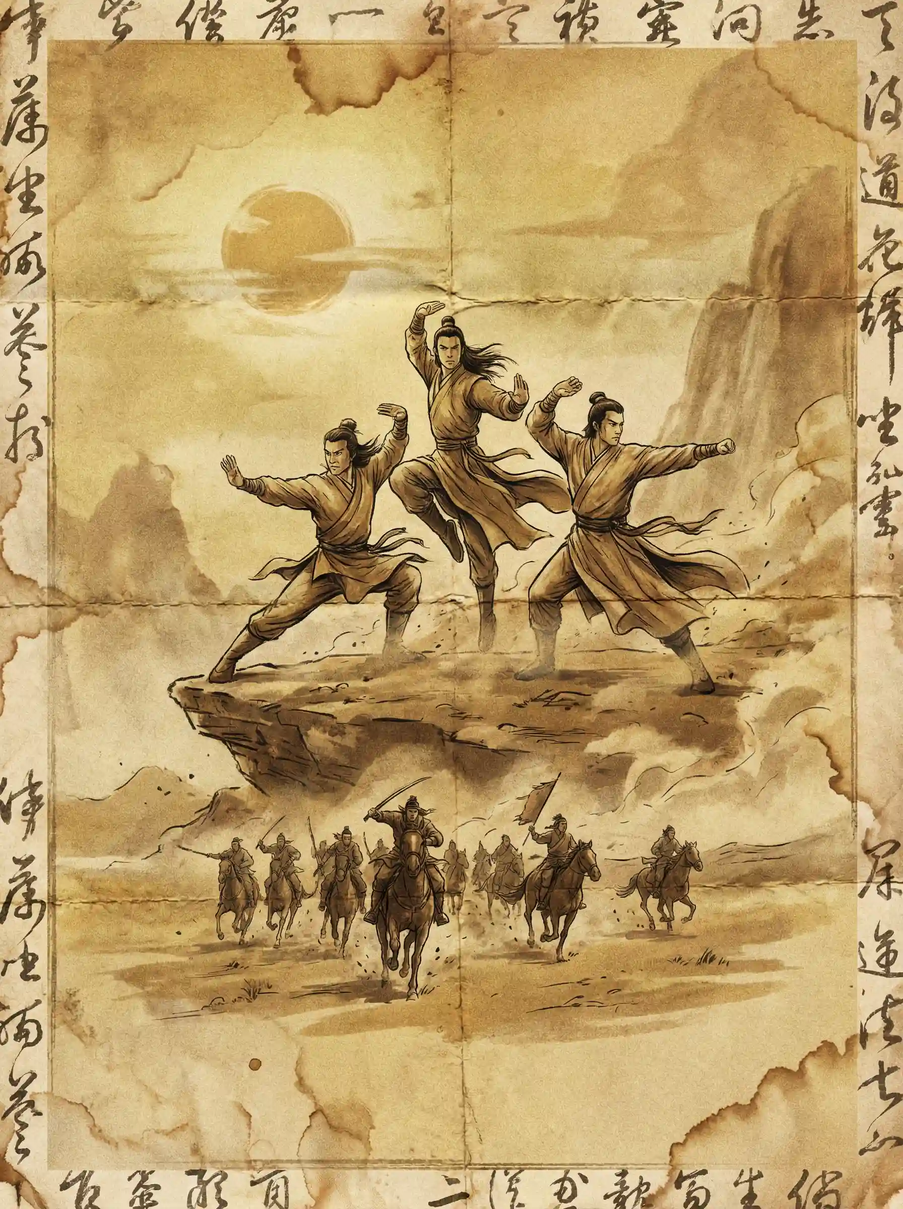 经典 老汉推车 修复档案 - 武林风云